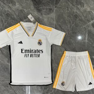 Real Madrid 2023/24 Home Adult Jersey And Shorts Kit