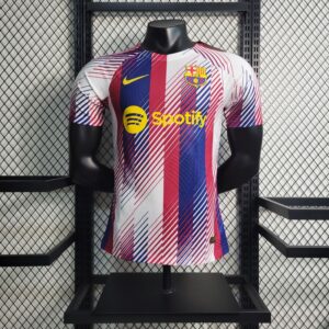 Barcelona 2023/24 Pre-Match Training Player Version Jersey