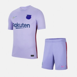 Barcelona 2021/22 Away Adult Jersey And Shorts Kit