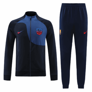 Barcelona 2022-23 Jacket Tracksuit Navy