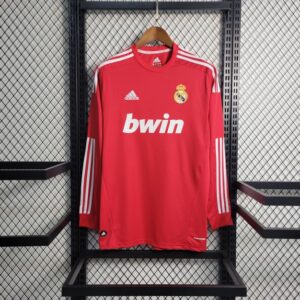 Real Madrid 2011/12 Away Long Sleeve Retro Jersey