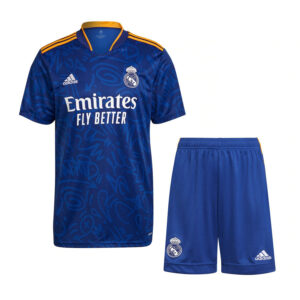 Real Madrid 2021/22 Away Adult Jersey And Shorts Kit