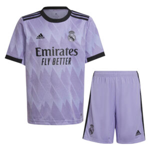 Real Madrid 2022/23 Away Adult Jersey And Shorts Kit