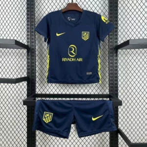 Atletico Madrid 2025/26 Away Kids Jersey And Shorts Kit