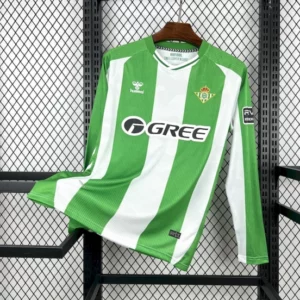 Real Betis 2025/26 Home Long Sleeves Jersey