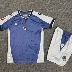 Real Sociedad 2025/26 Away Adult Jersey And Shorts Kit