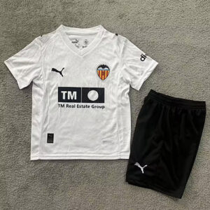 Valencia CF 2025/26 Home Adult Jersey And Shorts Kit