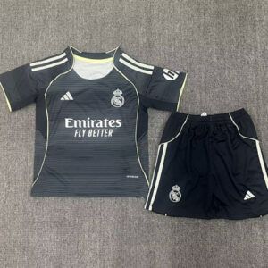 Real Madrid 2025/26 Away Adult Jersey And Shorts Kit