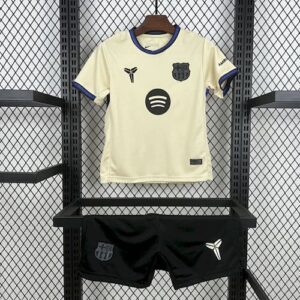 Barcelona 2025/26 Away Kids Jersey And Shorts Kit