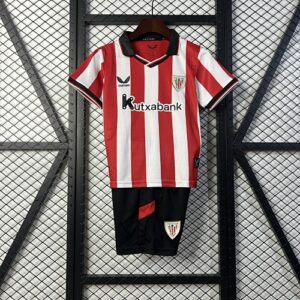 Athletic Club 2025/26 Home Kids Jersey And Shorts Kit