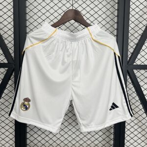 Real Madrid 2025/26 Home Shorts