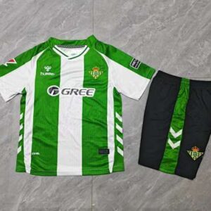 Real Betis 2025/26 Home Adult Jersey And Shorts Kit