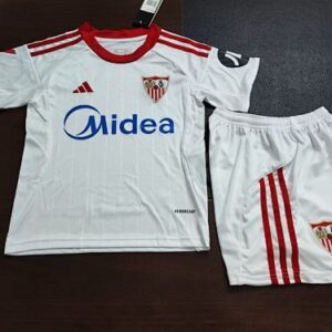 Sevilla FC 2025/26 Home Adult Jersey And Shorts Kit